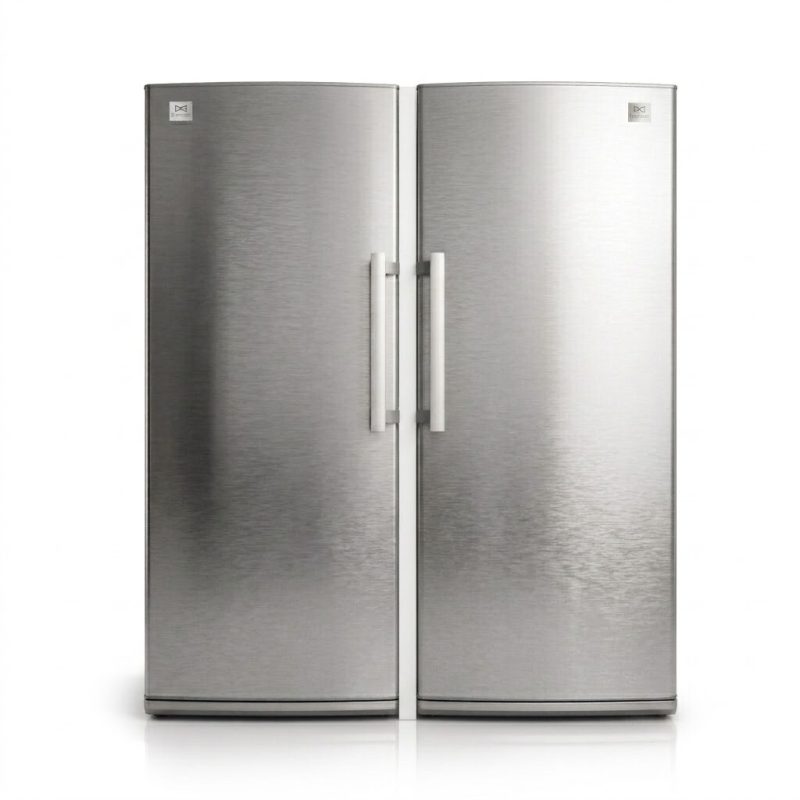 30 cu. ft. Double Refrigerator, Steel / DR-O4491 / DR-U3391